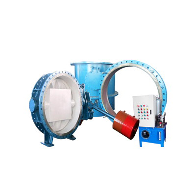  Hydraulic control butterfly valve for water turbine 