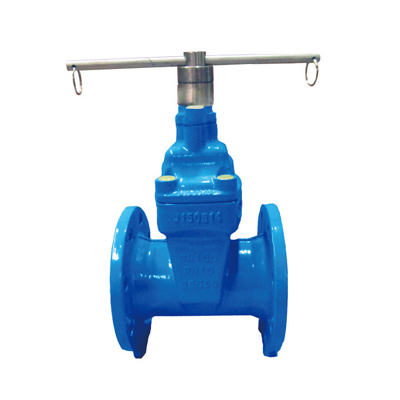  Magnetic induction anti-theft concealed rod elastic seat sealing gate valve 