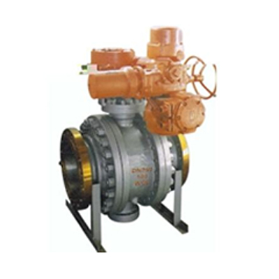  Electric fixed flange ball valve 