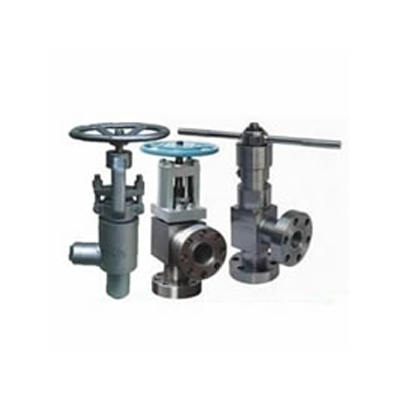  High pressure angle shut-off valve 