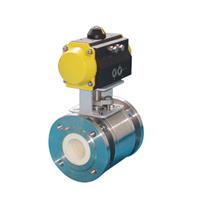  Pneumatic ceramic ball valve 