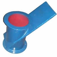  Closed inclined gate valve 