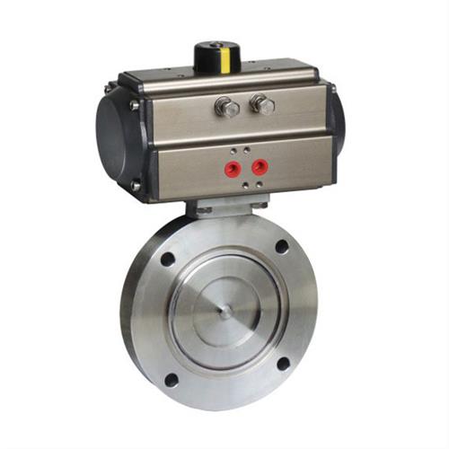  Pneumatic vacuum butterfly valve 