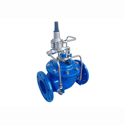 Pressure relief and holding valve