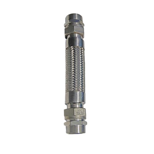  All stainless steel threaded metal hose 