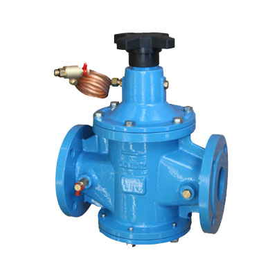  Flange type dynamic adjustable differential pressure balance valve 